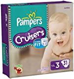 Pampers Cruisers Dry Max Diapers (31 PCS, Size 3)