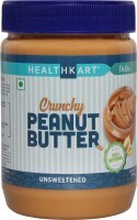 HealthKart Crunchy Peanut Butter (Unsweetened, 500GM)