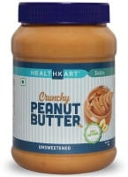 HealthKart Crunchy Peanut Butter (Unsweetened, 1KG)