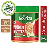 HealthKart Crunchy Peanut Butter With Added Protein (Unsweetened, 500GM)