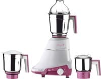 Preethi Daisy MG 201 750 W Mixer Grinder( Pink & White, 3 Jars)