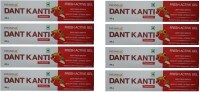 Patanjali Dant Kanti Fresh Active Gel Toothpaste (80GM, Pack of 8)