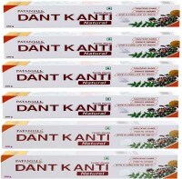 Patanjali Dant Kanti Natural Toothpaste (1000GM, Pack of 6)