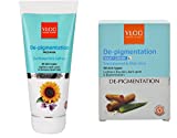 VLCC De-Pigmentation Mask With De- Pigmentation Night Cream (150ML, Pack of 2)
