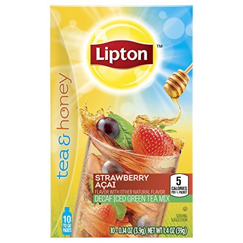 Lipton Decaffeinated Honey Iced Green Tea (10 Pieces) Price in India