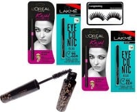 Lakme Deep Black Eyeconic Kajal (Black, 0.35MG, Pack of 4)