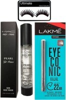 Lakme Deep Black Eyeconic Kajal (Black, Pack of 3)
