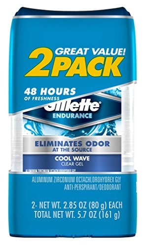 Gillette Deodorant Cool Wave Clear Gel (84ML, Pack of 6) Price in