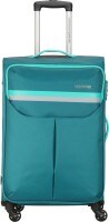 American Tourister Detroit Spinner Expandable Luggage Bag (22 Inch, Teal)