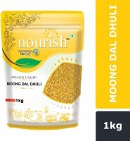 Nourish Dhuli Split Moong Dal (Yellow, 1KG)