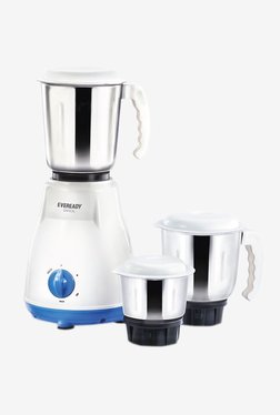 Eveready DIFICIL 500W Mixer Grinder (White, 3 Jar)