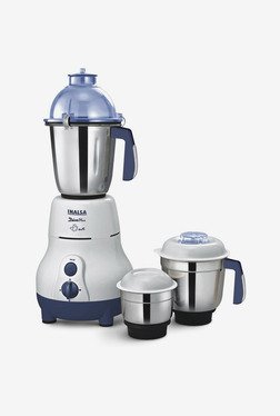 Inalsa Diva Plus 750W Mixer Grinder (White, 3 Jar)