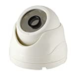 Gino Dome CCTV Security Camera (White)