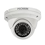Pecham Dome HD CCTV Security Camera (White)
