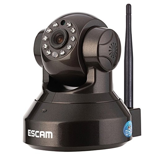 ESCAM Dome HD Wifi CCTV Security Camera (Black) Price in India, Specifications, Comparison (27th
