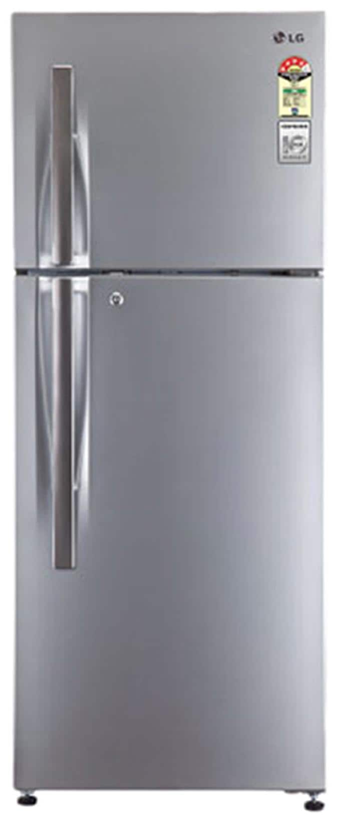 LG 258 L Frost Free Double Door 4 Star Refrigerator (GL B292RMTL)