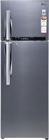 LG 335 L Frost Free Double Door Inverter Technology Refrigerator (GL D372RSHM)