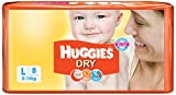Huggies Dry Baby Diapers (8 PCS, L)