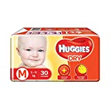 Huggies Dry Baby Diapers (32 PCS, M)