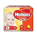 Huggies Dry Baby Diapers (62 PCS, L)