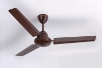 Sinox Dual Input Hybrid Ceiling Fan (Brown)