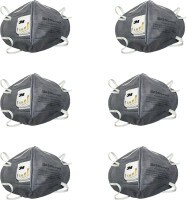 Arex Dust Protection Anti Pollution Mask (Pack of 6)