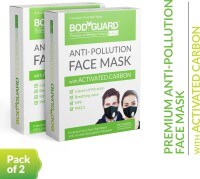 Bodyguard Dust Protection Anti Pollution Mask (Pack of 2)