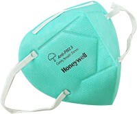 Honeywell Dust Protection Anti Pollution Mask (Green, Pack of 10)