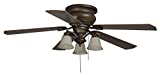 Hampton Bay Eastvale Ceiling Fan (Coffee Brown)
