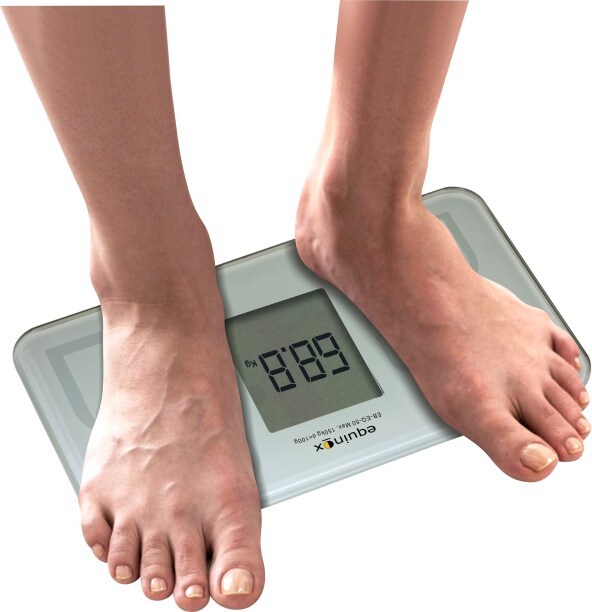 Equinox EB-EQ-50 Max Digital Weighing Scale (White)