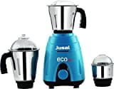 Jusal Eco Plus 600W Mixer Grinder (Blue, 3 Jar)