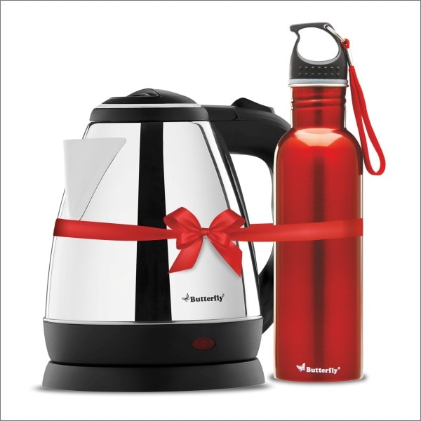 Butterfly EKN 1.8 L Electric Kettle (Silver)