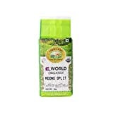Elworld Organic Split Moong Dal (Green, 1KG)