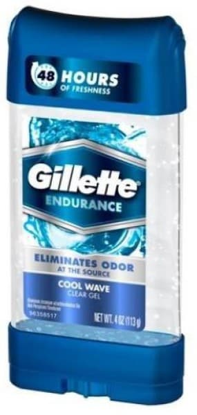 Gillette Endurance Cool Wave Clear Gel Deodorant Stick (113GM