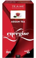 TE-A-ME Energise Assam Black Tea (200GM, 100 Pieces)