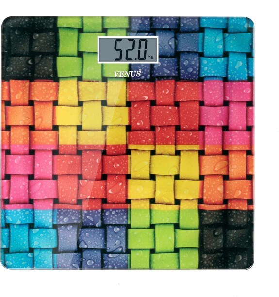 Venus EPS-1898 Digital Weighing Scale (Multicolor)