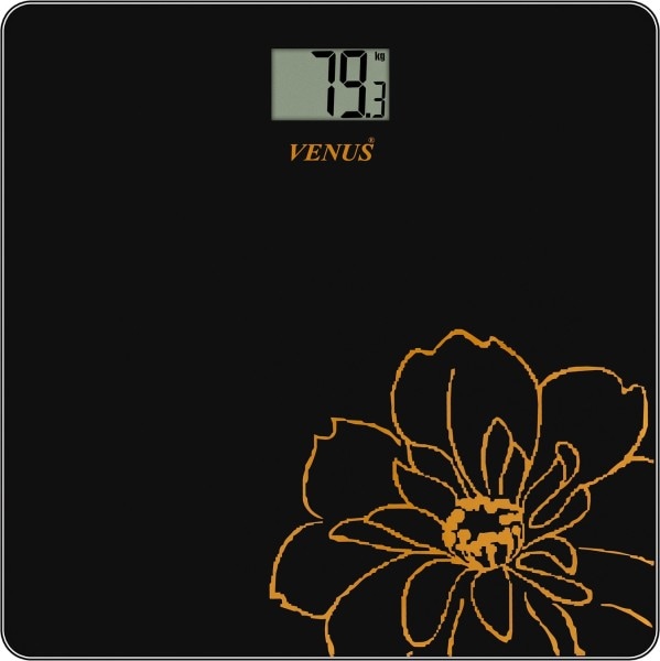 Venus EPS-5699 Digital Weighing Scale (Black)