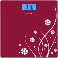 Venus EPS-6399 Digital Weighing Scale (Red)