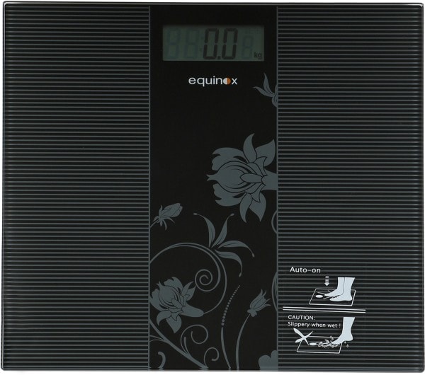 Equinox EQ-EB-9300 Digital Weighing Scale (Black)
