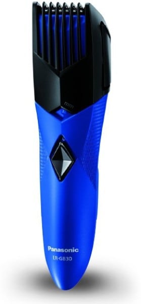 Panasonic ER-GB30A Beard & Moustache Trimmer (Blue)