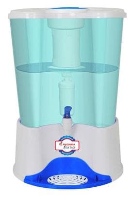 Nasaka Essel Xtra Sure 20L Gravity Based Water Purifier (Blue & White)