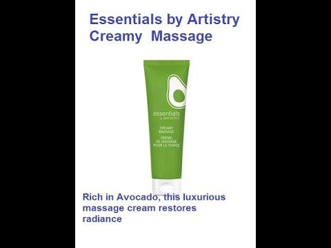 amway artistry creamy massage