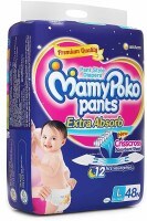 MamyPoko Pants Extra Absorb Crisscross Diapers (48 PCS, L)