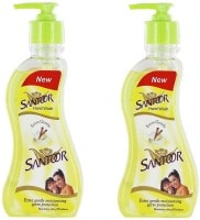Santoor Extra Gentle Moisturising Germ Protection Hand Wash (430ML, Pack of 2)