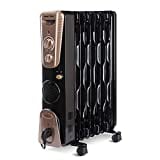 Kenstar Ferno 11 Oil Filled Room Heater (Black & Gold)