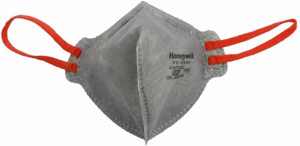 Honeywell FF-2100 2.5 Dust Protection Anti Pollution Mask (Grey, Pack of 10)