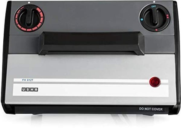 Usha FH 812 Fan Room Heater (Black) Price in India, Specifications