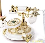 Euphony FH345346 Corded Landline Phone (White)