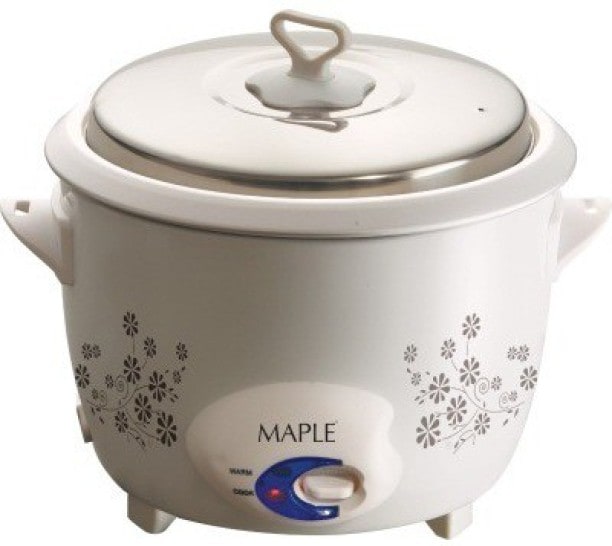 Maple Fiesta 1.8 L Rice Cooker (White)