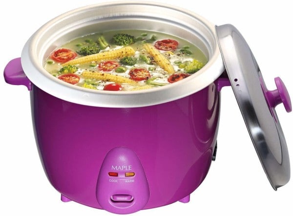 Maple Fiesta DLX 1.8 L Rice Cooker (Purple)